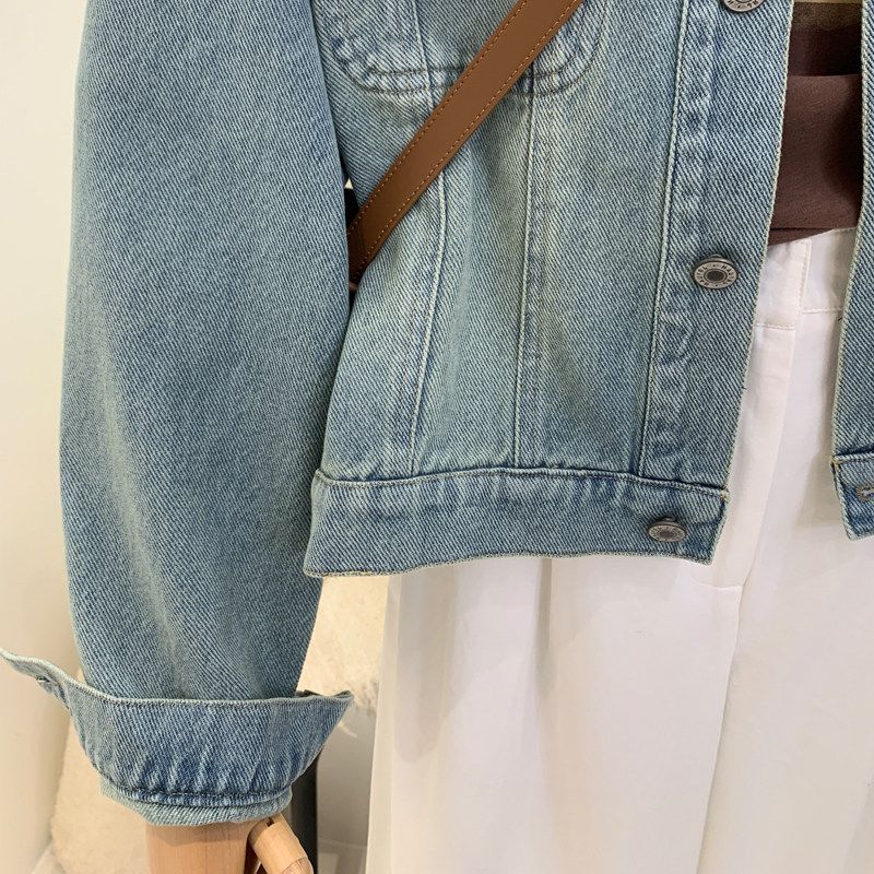 This Year Popular Hot-Selling Product Recommend ~ Fancy Short Denim Outwear Female Spring and Autumn Leisure Versatile Jacket Top