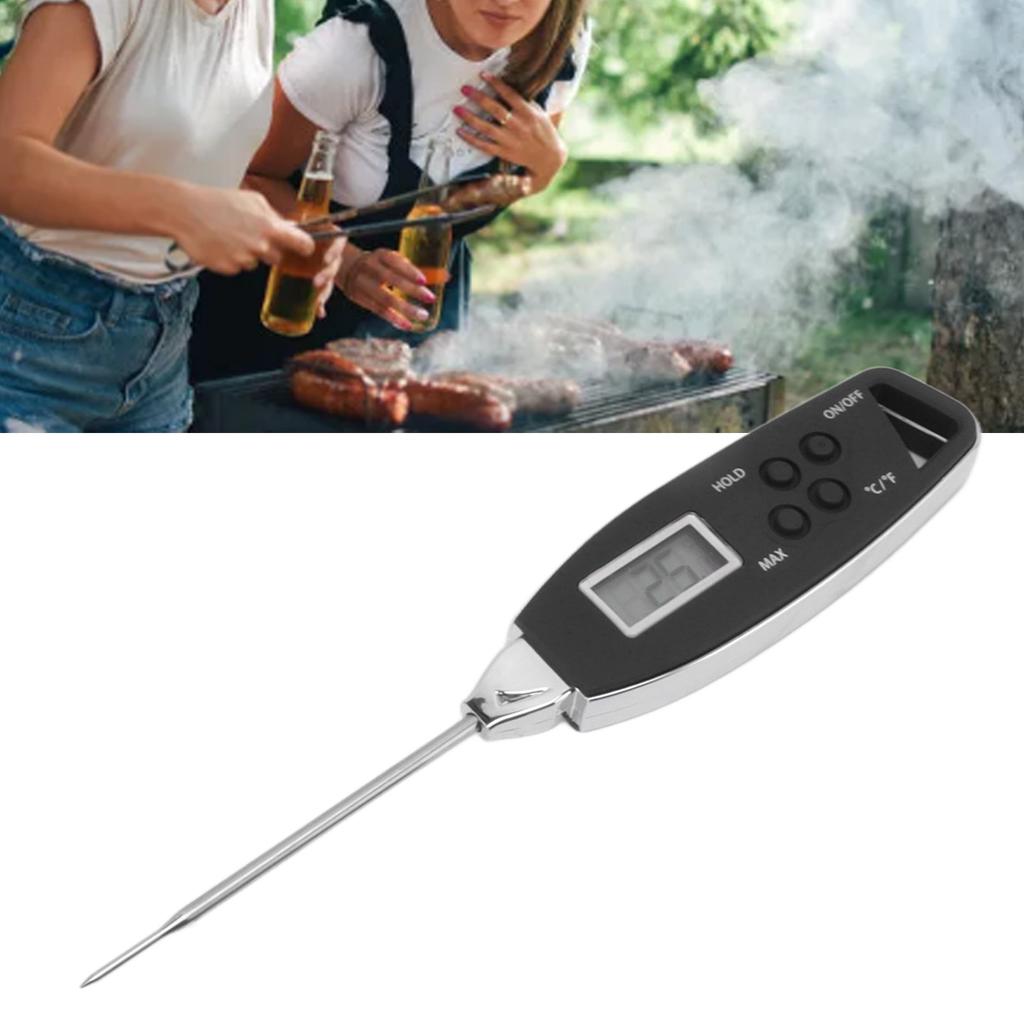 Digital Food Thermometer Accurate   Read Thermometer Kitchen Tool for Grilling Cooking