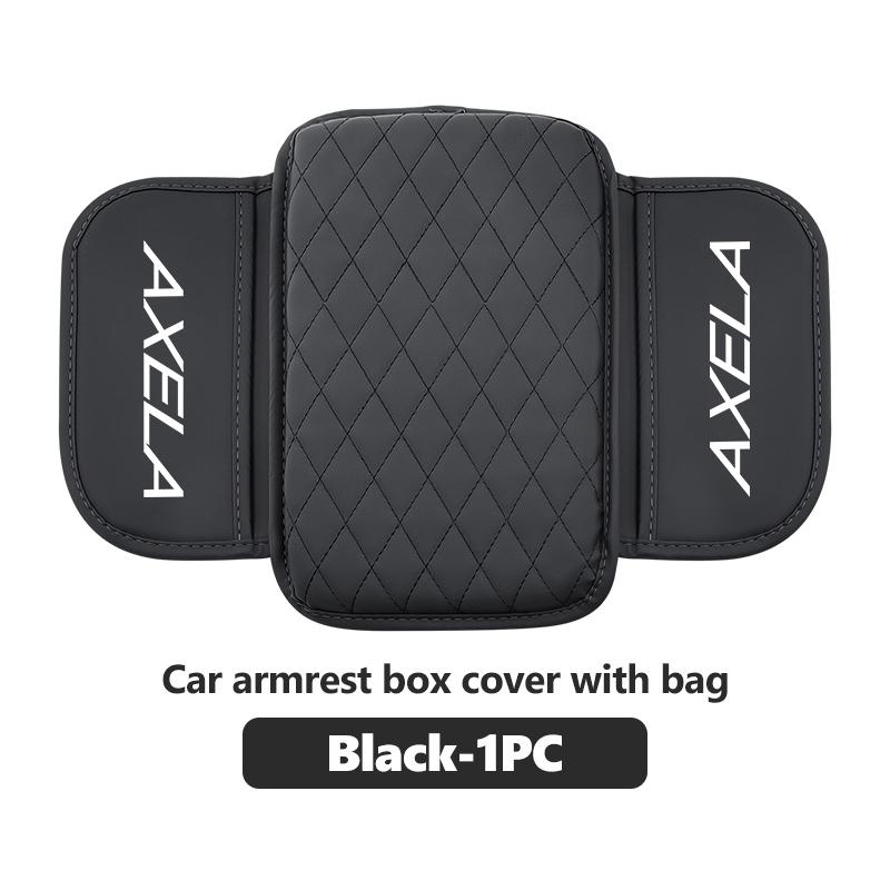 For Mazda Car Center Console Protector Cover Leather Armrest Box Cushion Pad CX5 MX5 CX7 Axela MS CX30 CX90 CX60 CX50 2 3 6 5