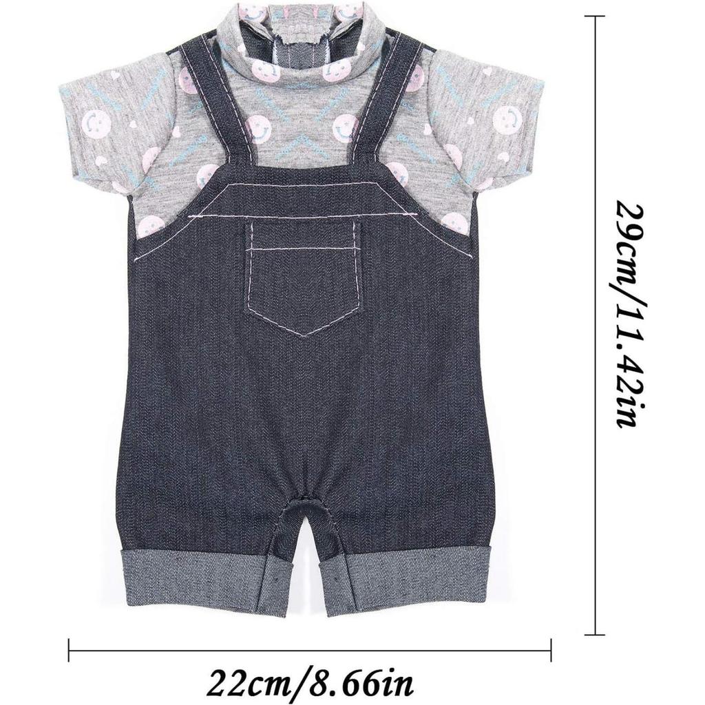 Doll Clothes Compatible with Baby Born Outfits for Baby Dolls 35-43cm