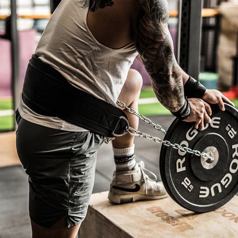 Double Layers Weighted Pull-up Belt Thicken Weighted Muscle-up Belt Weight Lifting Belt  Fitness