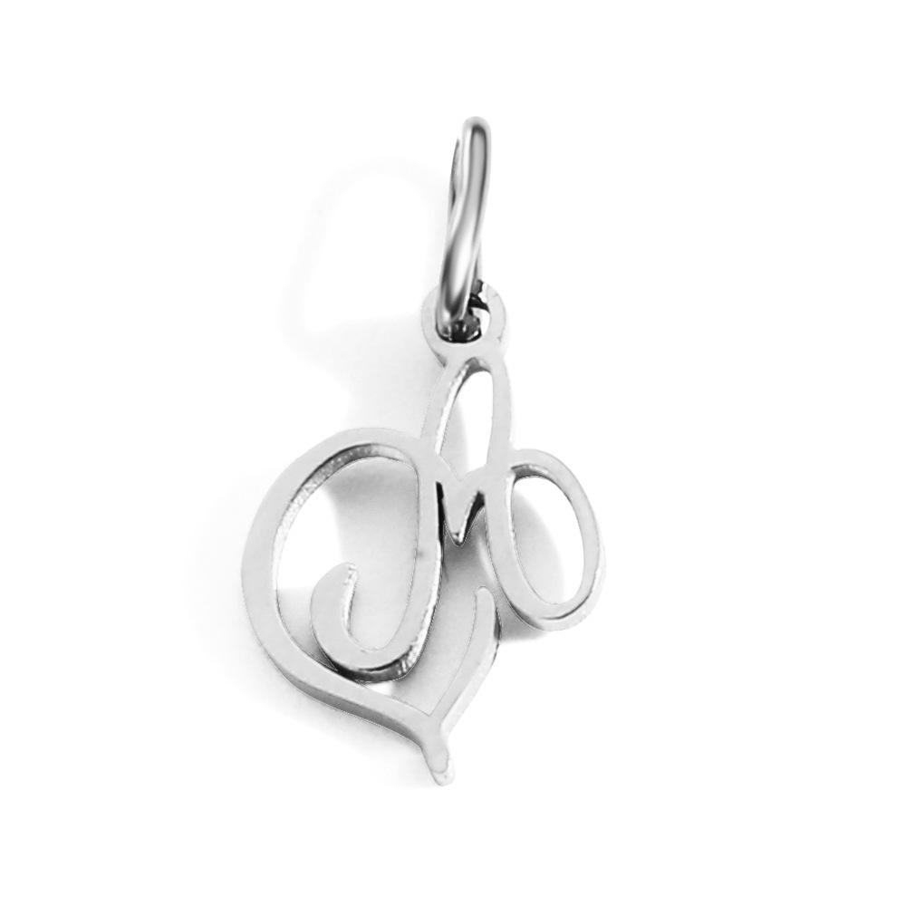 Gold-Plated Stainless Steel Alphabet Pendants for DIY Necklaces – Colorfast Jewelry Charms