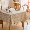 Pastoral Floral Tassel Tablecloth - Rectangular