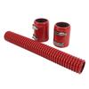 12in Coolant Radiator Hose Kit with Cap Stainless Steel Flexible Efficient Cooling Coolant Hose Kit