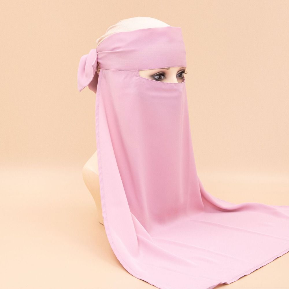 Knytebånd Nida Hodeinnpakningslue Elastisk Islamsk Hodeskjerf Beskjedne Muslimske Kvinners Skjerf Daglig Bruk