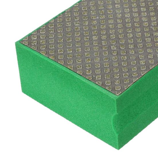 60-3000 Grit Diamond Hand Polishing Pad Block Granite Marble Glass Grinding Tool