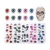PH PandaHall Doll Making Doll Eyes Approx. 100 Pieces/Box 5 Colors Approx. 20 Pieces/Color Doll Eyes Doll Eyes Stuffed Toy Eyes Doll Eyes Stuffed
