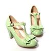 Children Girls Shoes Women Bridal Wedding Shoes Women High Heels Pumps Sweet Bowknot T-Strap Woman Dress Party Shoes Size 31-48