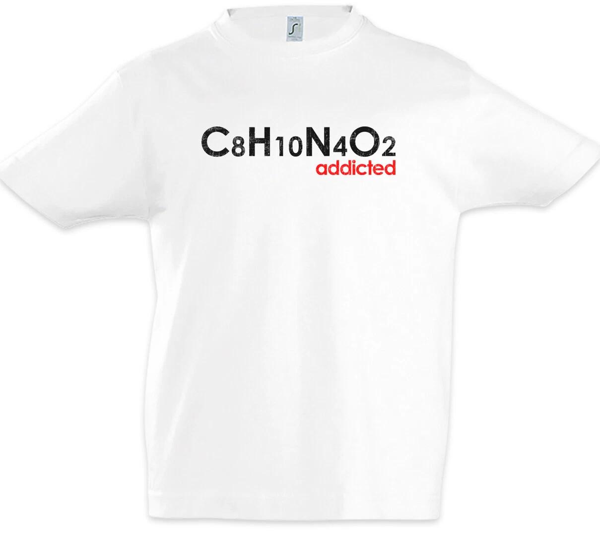 Caffeine Addicted Kids Boys kids boys T-Shirt Formula Coffee Fun Coffee Caffeine 120