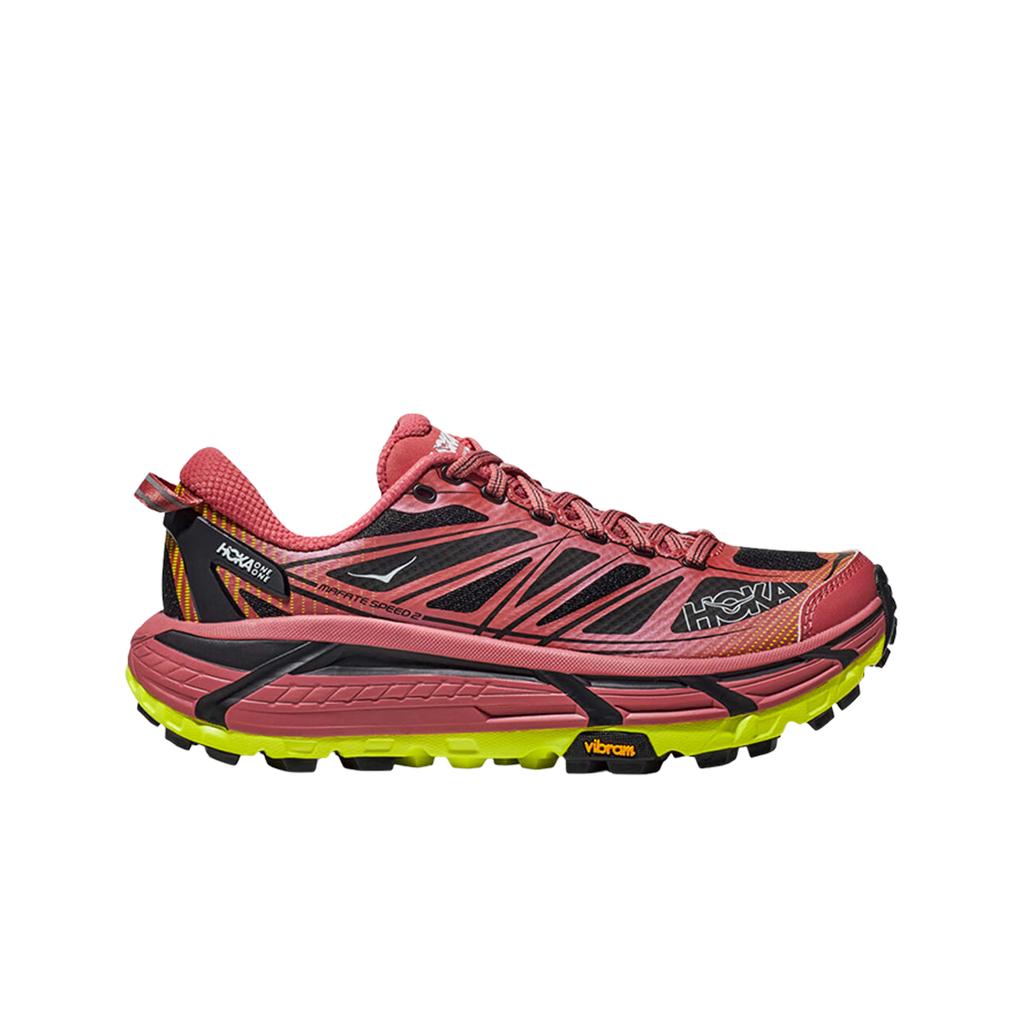HOKA Mafate Speed 2 Clay Black Unisex Sneakers Red 1126851-CLY