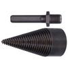 42mm Wood Splitter Bit Chopping Tool HighSpeed Steel for Electric Hammer Impact Drill(Hex Handle )