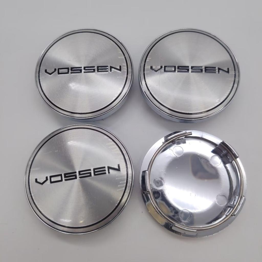 4pcs 58mm Vossen Wheels Center Hub Caps Auto Rims Dust Cover For VOSSEN Precision Series Logo Emblem Badge Car Tire Accessories