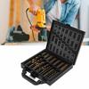 99pcs Round Shank High Speed Steel Drill Bits HighSpeed Steel Jobber Drill Bits  Hardened Metal
