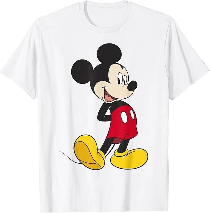 Mickey Mouse Portrait White TShirt S