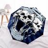 1pc Skull, Jawbreaker Fashionable Automatic Opening/Closing Folding Umbrella with 8 Bones, Windproof Portable, Daily Use22
