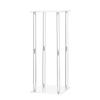 Wedding Flower Stand, 10PCS 50cm Column Flower Stand, Floral Stands with Acrylic Laminate, Cylindrical Cubic Floral Display Rack for Wedding, Party,