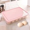 15/24 Grid Eggs Holder Stackable Freezer Storage Organizers Egg Storage Container Plastic Egg Carton Kitchen Egg Storage Box