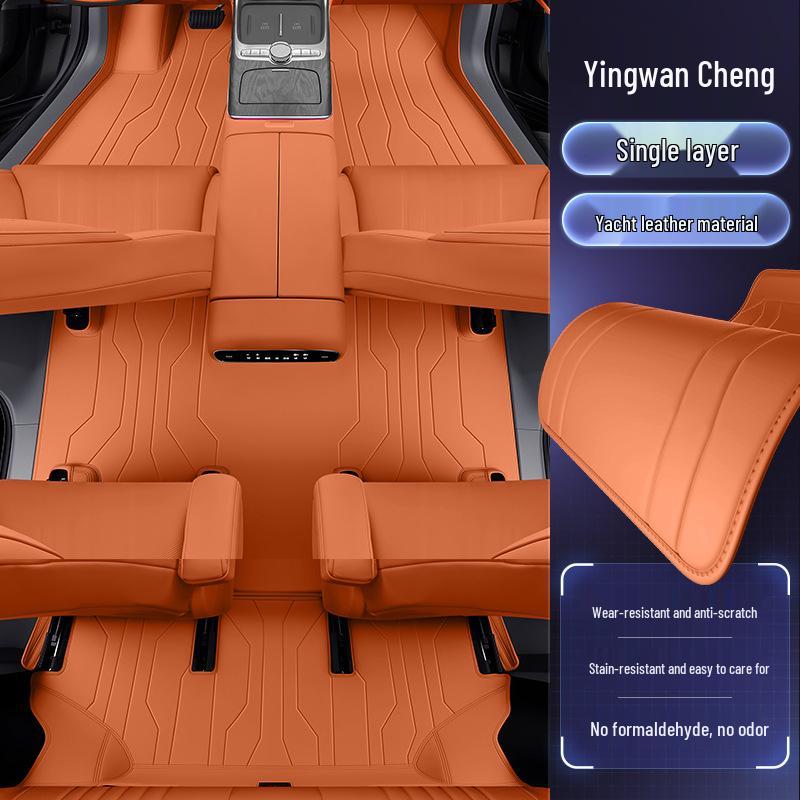 Geely Galaxy M9 Full Coverage Floor & Trunk Mats for 6-Seater - Interior Accessories