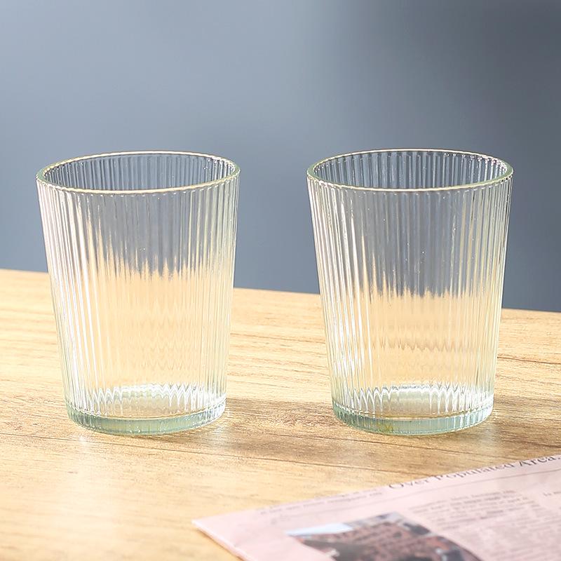 Japanese-Style Hammered Heat-Resistant Glass: Creative Water, Beer, and Tea Cup Set