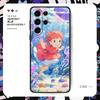 Fashion Cartoon Ponyo Phone Case For Samsung Galaxy S25 S24 S23 S22 S21 S20 Plus Ultra Note20 Limited Soft Black