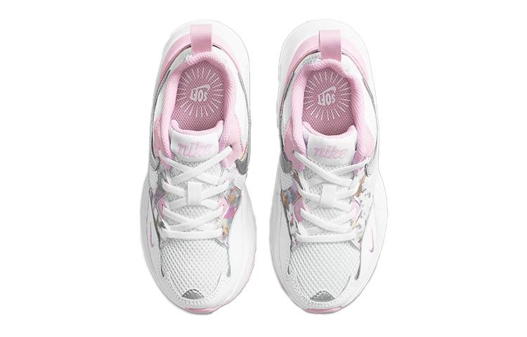 Nike Air Max Fusion SE Comfortable Round Toe Abrasion Resistant Breathable Low top Kids Lifestyle Shoes Pink White CZ6584-100