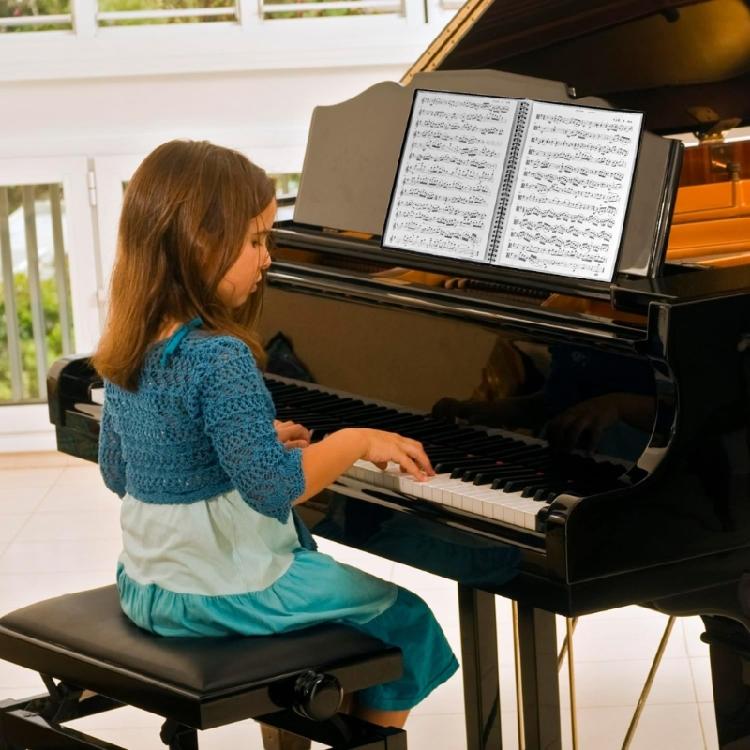 High Capacity Sheet Music Organizers Piano Music Sheet Folder With Removable Pages for Musicians And Students