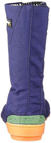 Works Homme Men's Patented Iron Toe Cap and Stitched Tabi Socks, 8-Ply Seam, Size 1000, Navy, Size 26.0 cm
