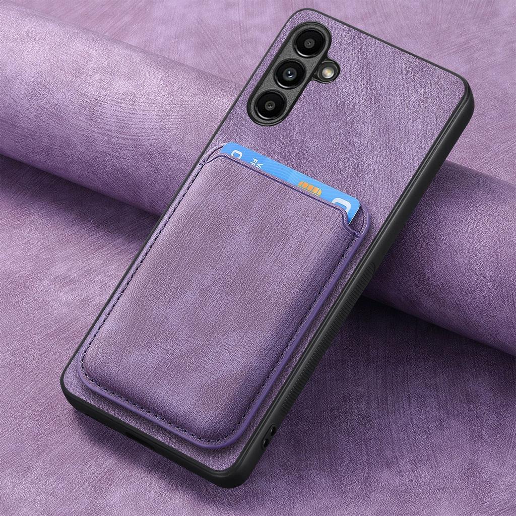 Suitable for Samsung A56 Phone Case All-inclusive Anti-drop A36 Magnetic Card Case Galaxy S25 Ultra Protective Case