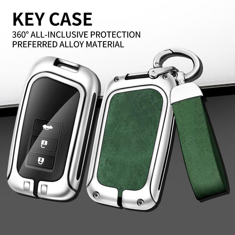 Lexus ES200 Key Case for ES300h, RX350h, NX200, RX300: Metal Shell Buckle