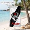 Vasco da Gama Custom Name Printed Beach Towel Personalized Soft Towel For Swimming Beach Travel