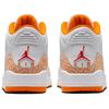 Air Jordan 3 Vintage Basketball Shoes Women's White Orange CK9246-101