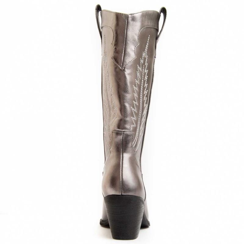 Bota De Tacón Para Mujer.  Montevita  Tejan2  96631