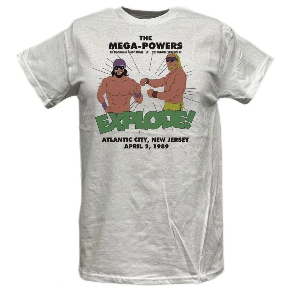 Hulk Hogan Macho Unisex Randy Savage Mega Powers WrestleUnisexia 5 Unisexs Tshirt S