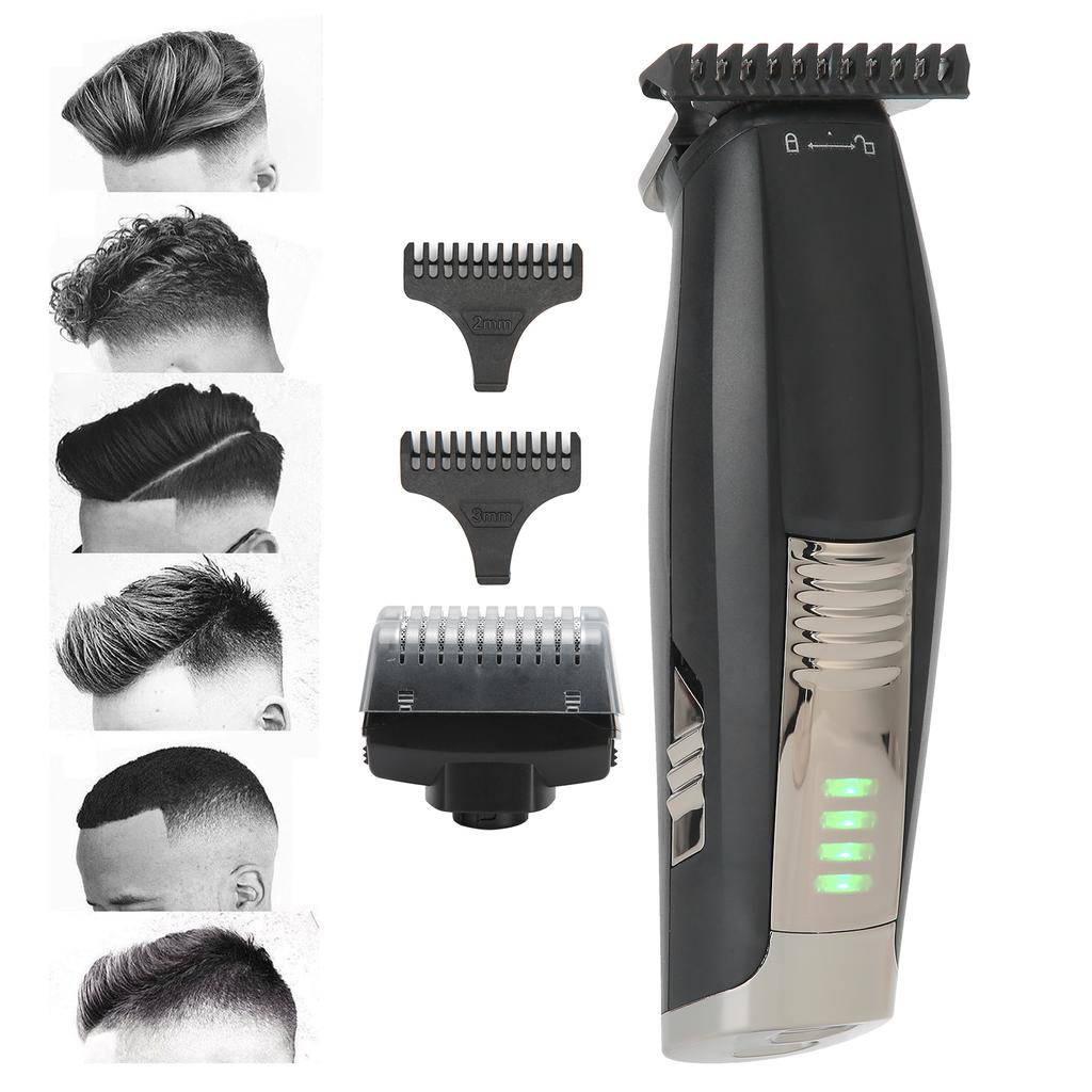 2 In 1 Hair Beard Clippers Trimmer USB Cordless Professional Salon Hair Cutting Tools