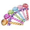 6 Pcs Inflatable Lollipop Decoration Candy Themed Props Balloon Shaped Party Decorations Candyland Birthday Carnival Lollipops
