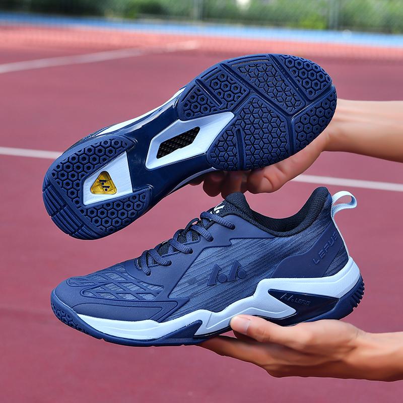 LEFUS Unisex Sneakers Breathable Badminton Shoes Professional Training Shoes Mens Table Tennis Shoes Sneakers for Women