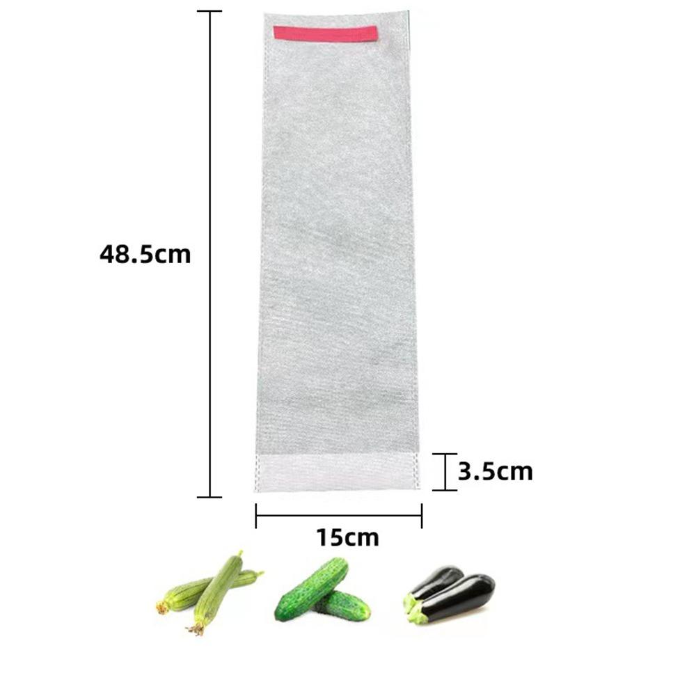 100 Stück Stoff Pflanztasche Fruchtschutzbeutel Pflanz Anzuchtsack für Früchte