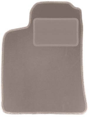 Beige bestuurdersmat voor: Mitsubishi Pajero Sport I SUV (1996-2008)