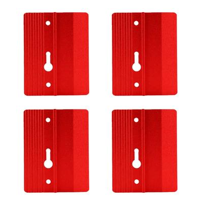 4 Stück Gipskarton-Montagewerkzeuge Stützplatte an Ort und Stelle Aluminiumlegierung Deckenputzplatte Positionierungshalter