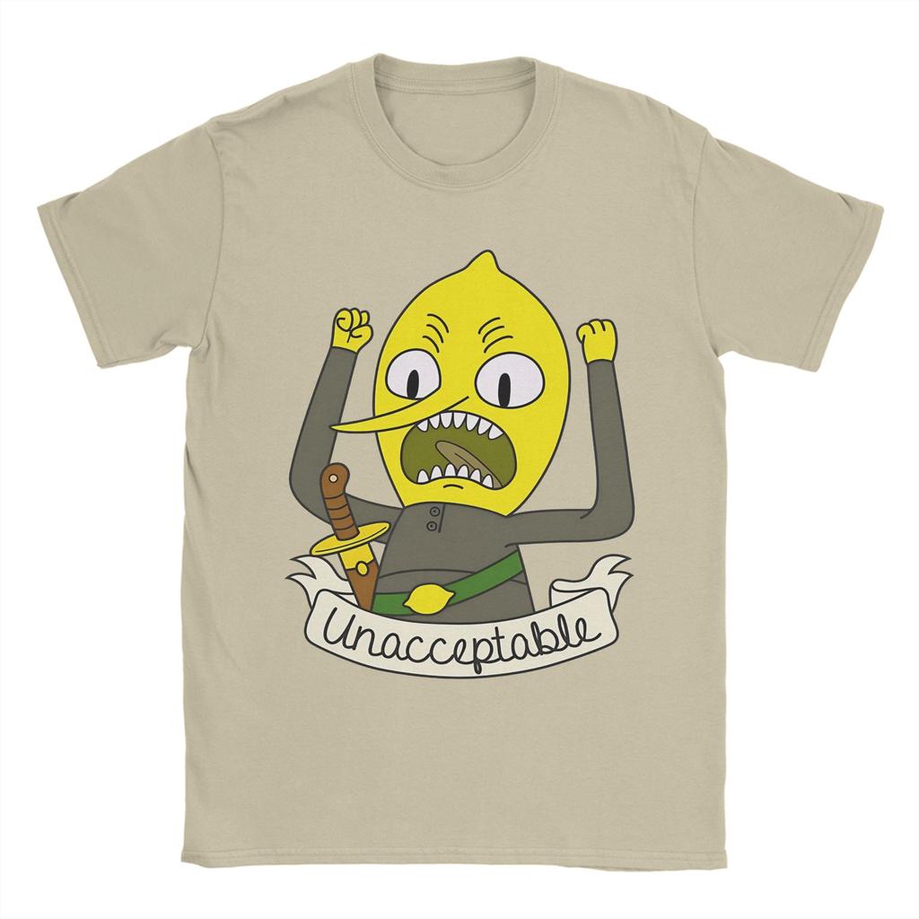 Lemongrab Character T Shirt Beach Y2k Fun Tshirts 100 Cotton Leisure Tshirt For Adult Shortsleeve Design Tops