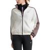 Fila Casual Stand Collar Long Sleeve Knit Jacket Women Jackets Vanilla-White A11W511506FIV