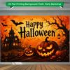 1Pcs Halloween Pumpkin Lantern Scene Decoration Background Backdrop For Photo Studio Photo Booth Party