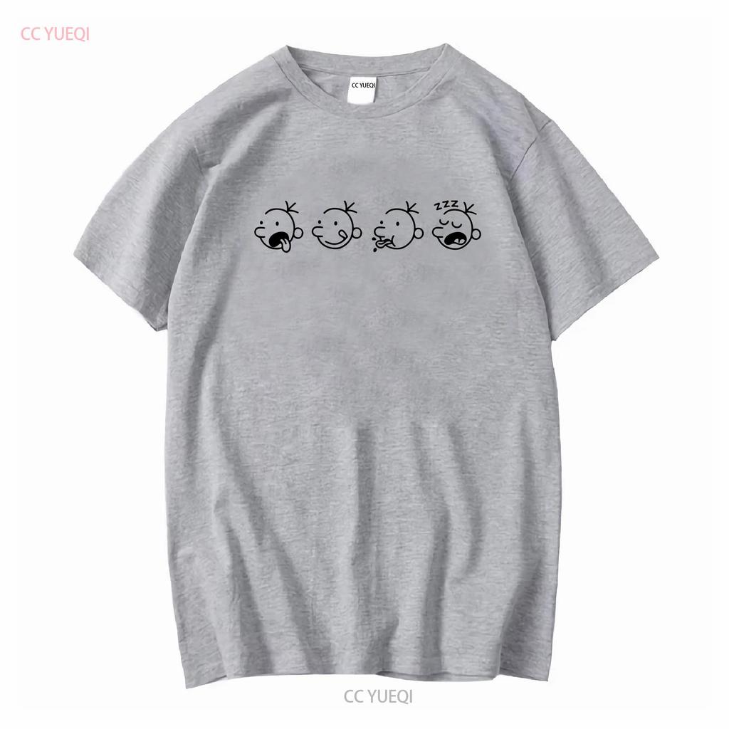 Gregs Diary T Shirt Funny Retro Vintage Greg Cool long or short sleeves vintage Washed Top For Everyday Wear Casual streetwear