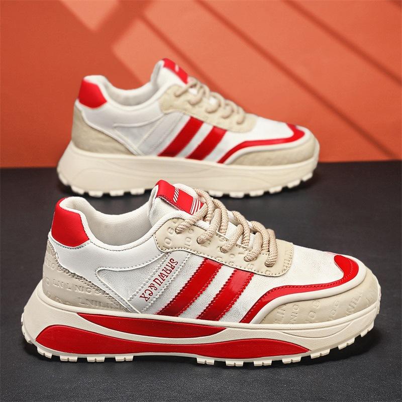 

Новые осенние и зимние туфли Forrest Gump, высококачественная мужская повседневная обувь, интернет-знаменитости, популярная мужская обувь, модная спортивная обувь на шнуровке, обувь для папы 39 бежевый