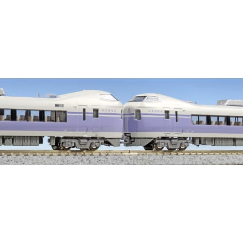 KATO N Gauge E351 Series Super Azusa 4-Car Add-On Set 10-1343 Model Train, Purple