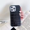 Alligator pattern 16/15/17 Apple phone case 1pro solid color 15promax trendy hand