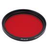 Kamera Wasserdicht Filter Voll Rot Objektivfilter Optisches Glas für Nikon Kameraobjektiv 49mm
