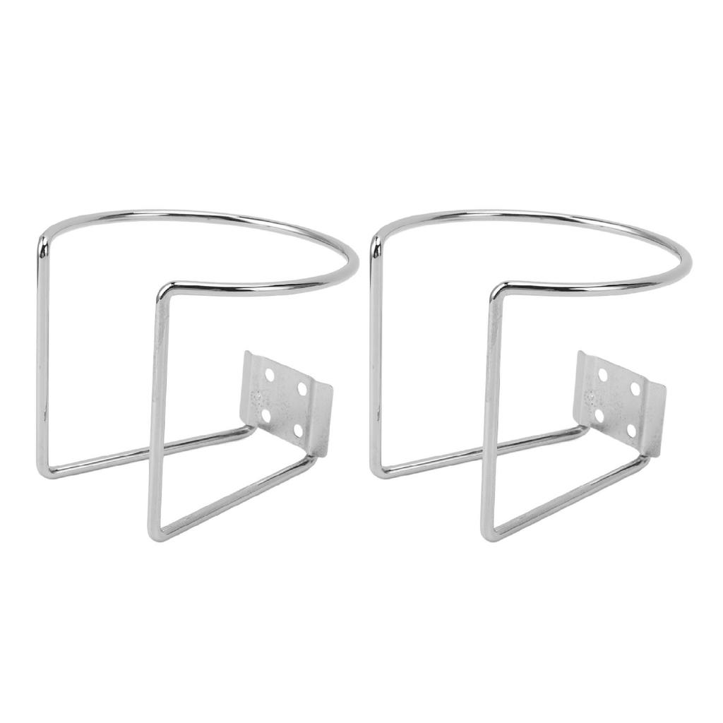 2Pcs Boat Cup Holder Multifunctional   Stainless Steel Drink Holder for Boat Yacht Truck Car Apartment RV