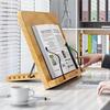 A96K-Foldable Book Stand For Home & Study - Portable Adjustable Tablet & Cookbook Holder For Reading, Studying