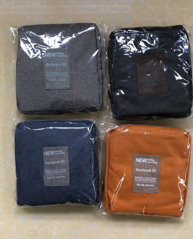 Verdickter Faltbarer Reise-Rucksack & Trolley-Tasche